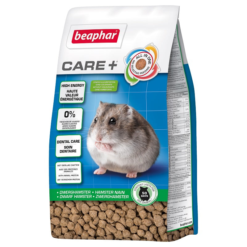 Beaphar Care+ Dwarf Hamster, 250 gr Food for Hamsters – ZuZu.land
