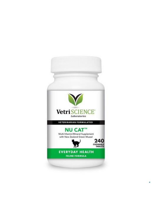 VetriSCIENCE Nu Cat™ N240, Multivitamīni pieaugušiem kaķiem, garšīgas tabletes