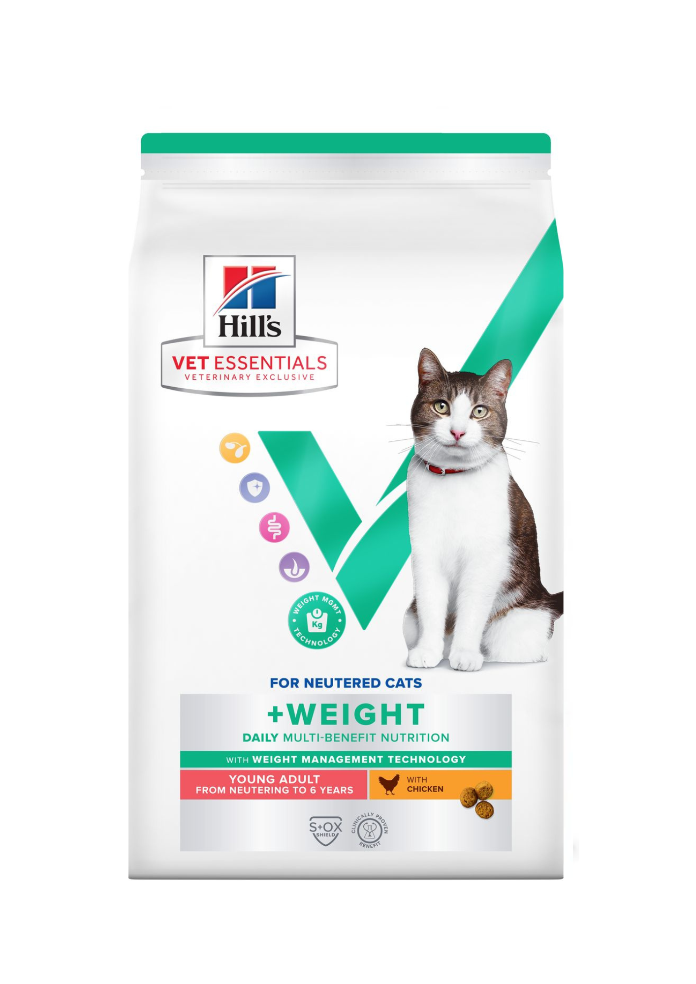 Hill's Vet Essentials Adult Weight Cat Dry Food With Chicken – ZuZu.land