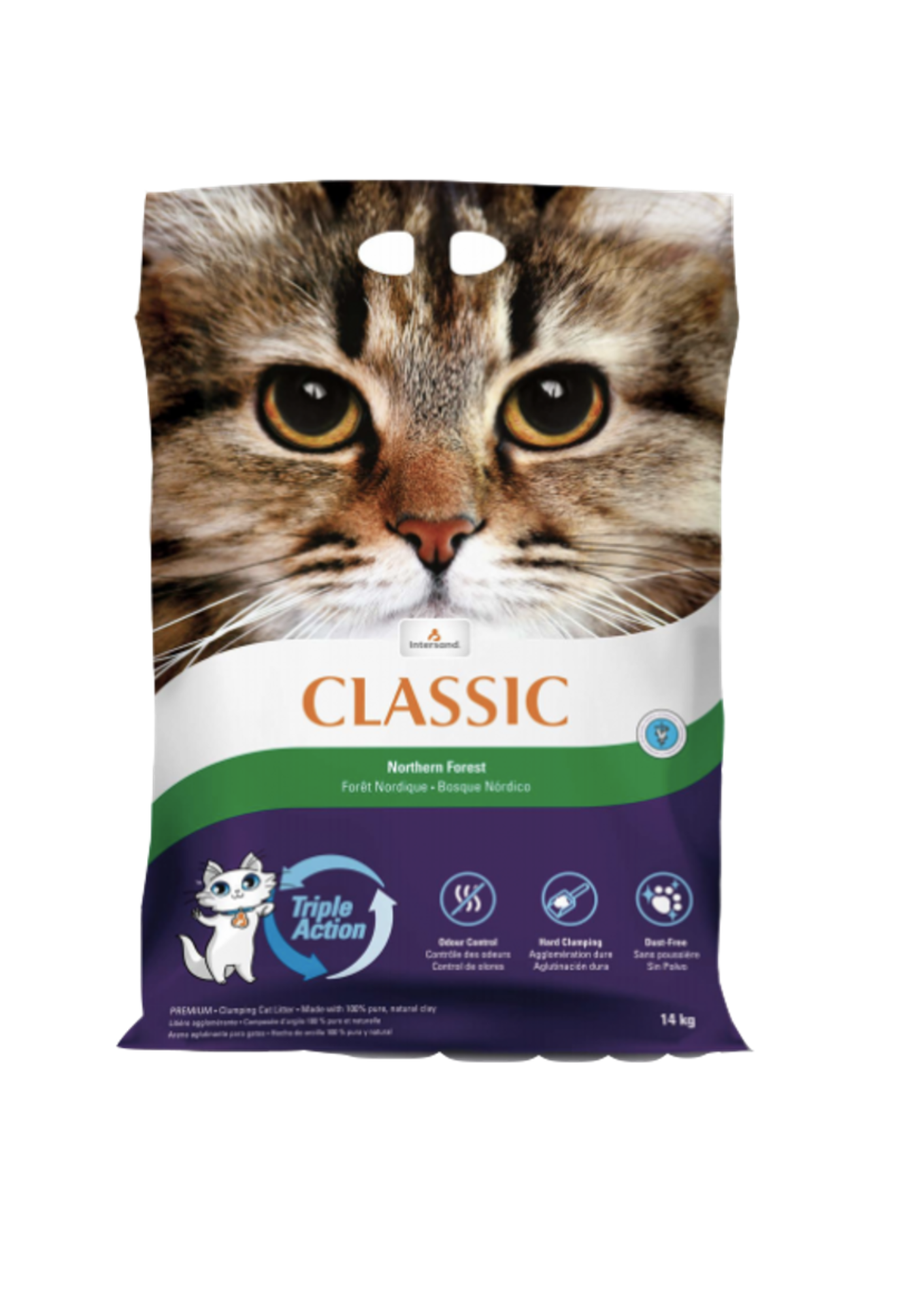 Intersand Extreme Classic Pine Forest Katzenstreu 14 kg – ZuZu.land