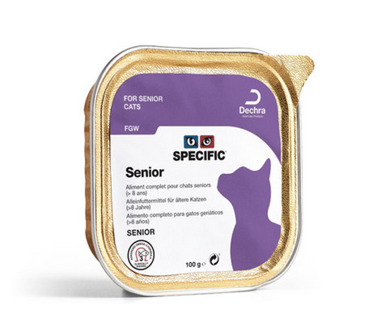 SPECIFIC™ Senior Cat FGW, mitrā barība kaķiem senioriem, 100 g