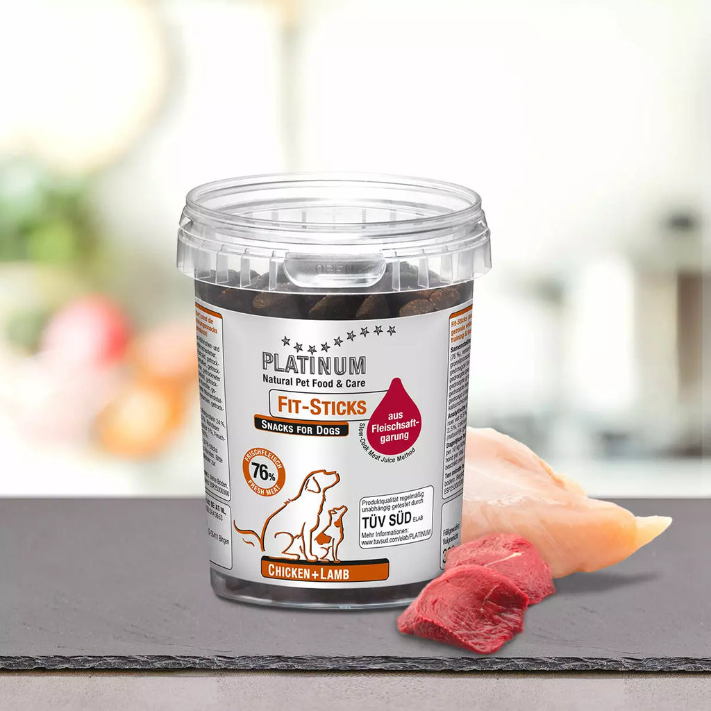 Platinum Dog Treats Fit-sticks with Chicken and Lamb, 300 g