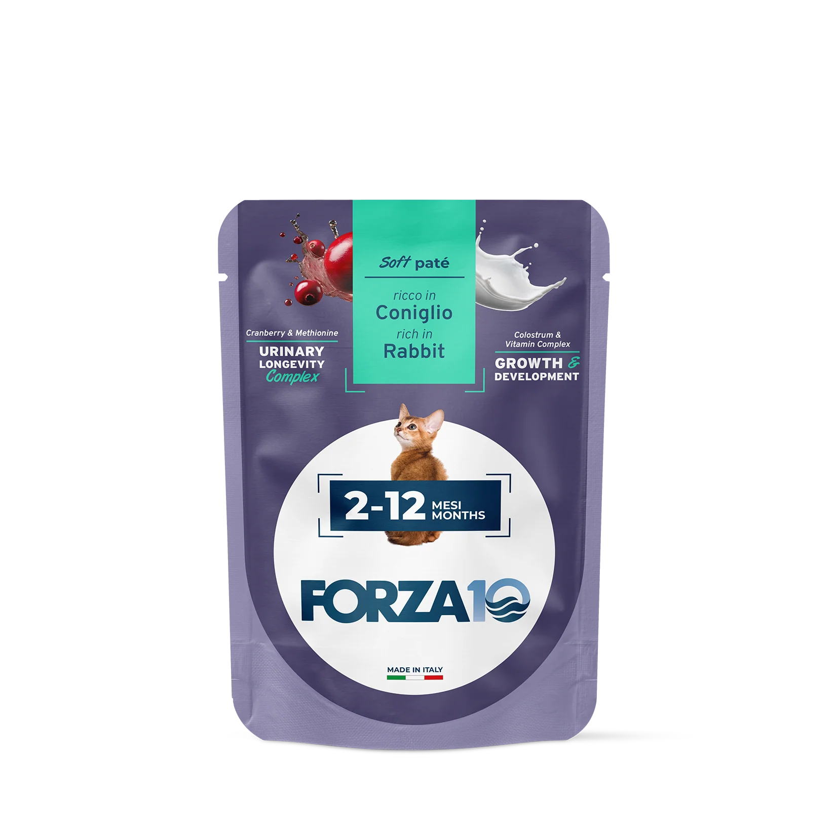 Forza10 BotaniCat Wet Kitten Food With Rabbit, 80g