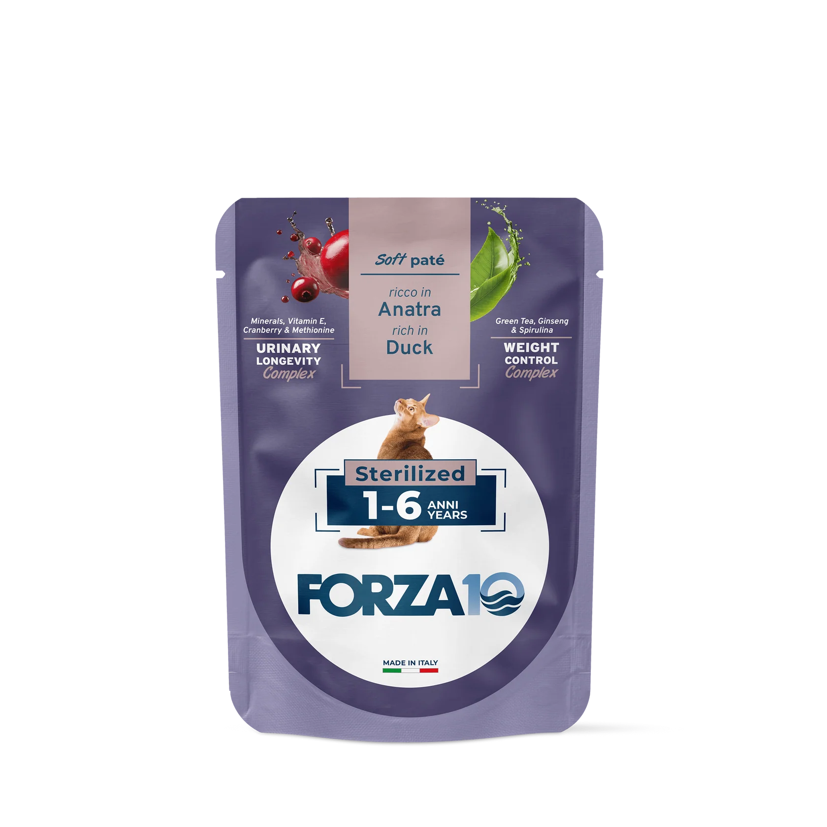 Forza10 BotaniCat Wet Cat Food With Duck For Sterilised, 80g