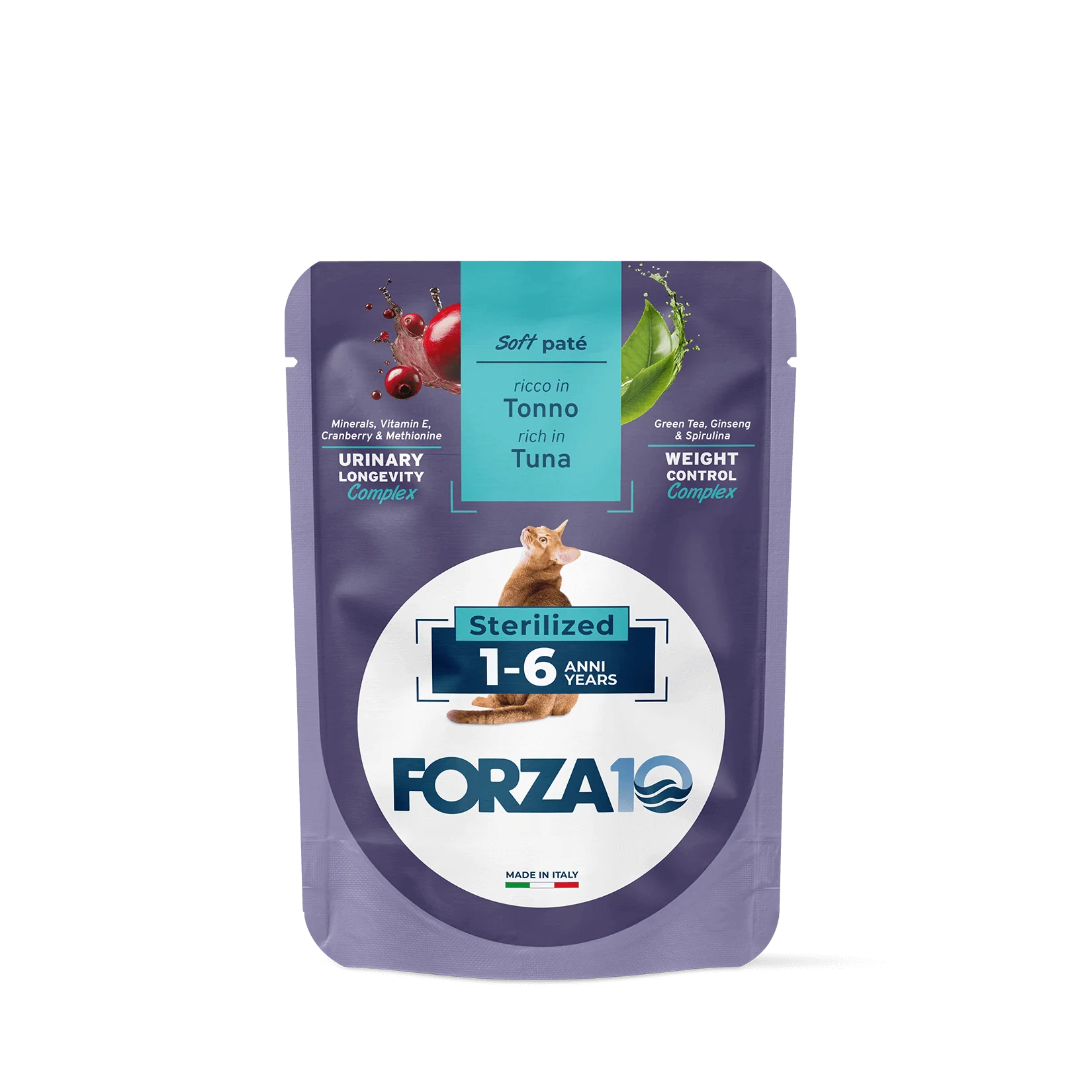 Forza10 BotaniCat Wet Cat Food With Tuna For Sterilised, 80g
