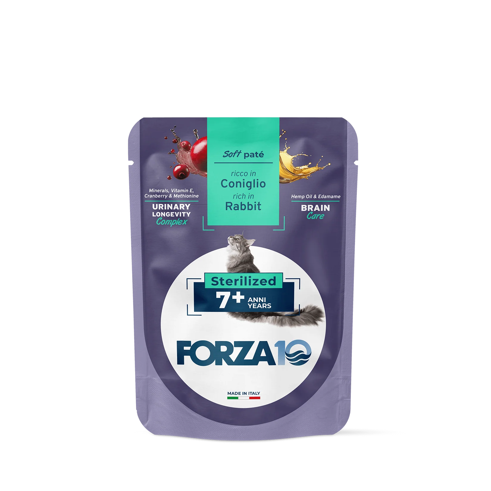 Forza10 BotaniCat Wet Cat Food With Rabbit 7+, 80g