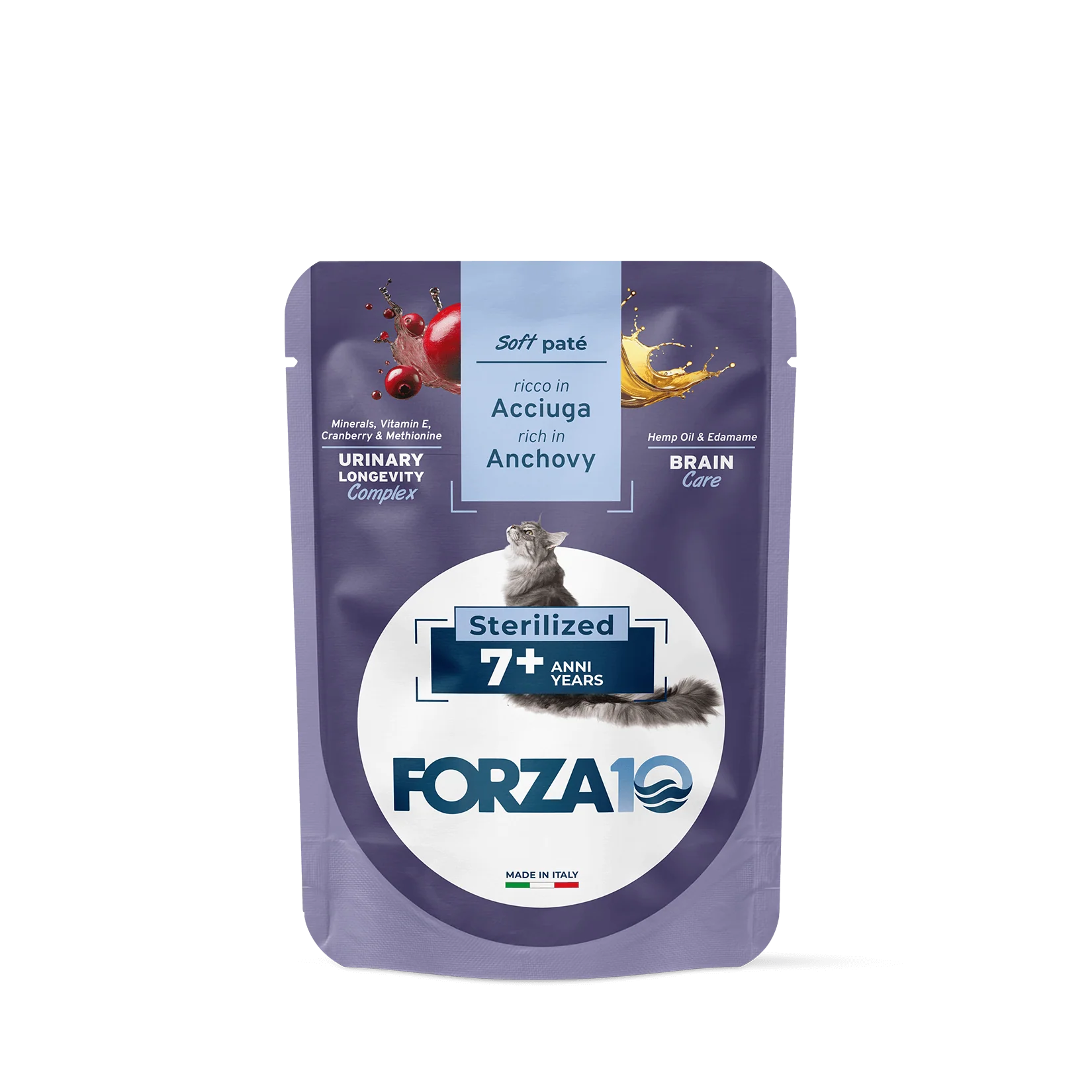 Forza10 BotaniCat Wet Cat Food With Anchovy 7+, 80g