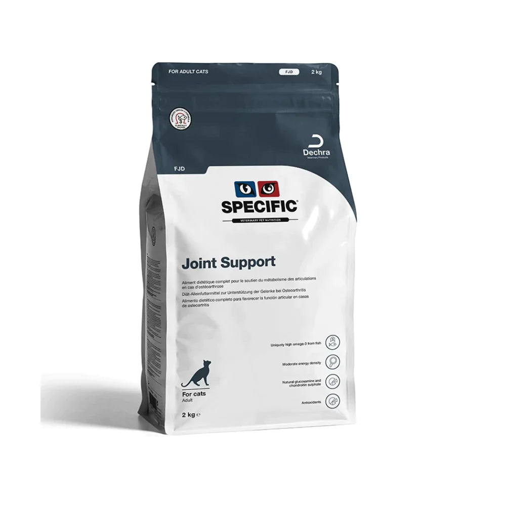 SPECIFIC™ Adult Cat FJD Joint Support, Dry Cat Food With Fish, 2kg