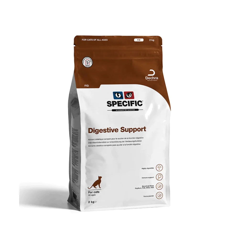 SPECIFIC™ Cat FID Digestive Support, Trockenfutter für Katzen mit Schweinefleisch, 2 kg