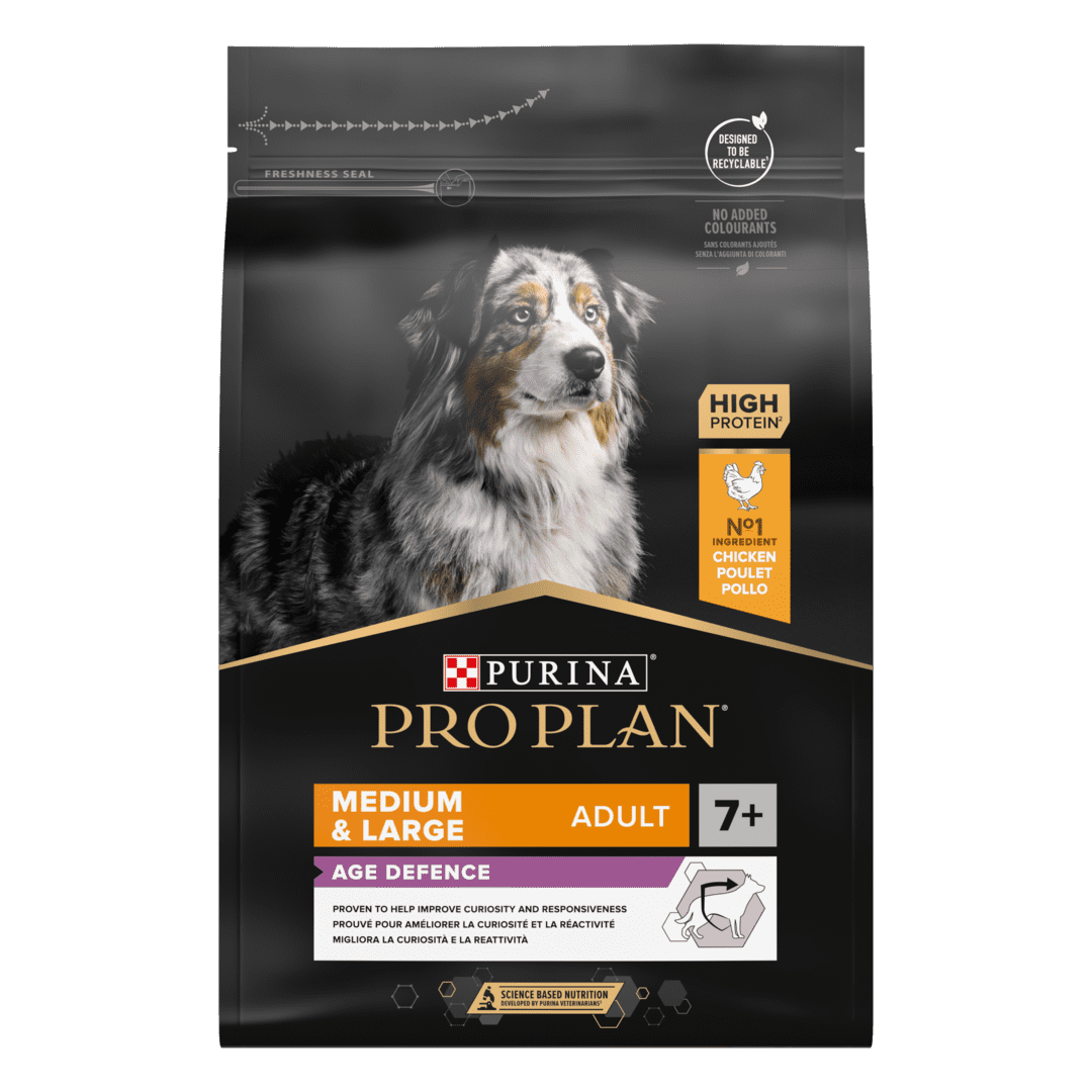 Purina PRO PLAN® Age Defence Medium & Large Senior 7+ Sausā barība senioriem suņiem  12kg