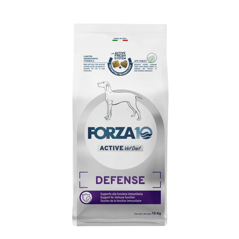 Forza10 Defense Active Sausā barība suņiem ar zivi, 10kg