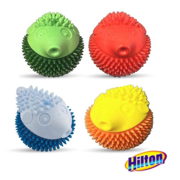 Hilton Smart Dog Spiky Fish Toy For Dog, Random Colour