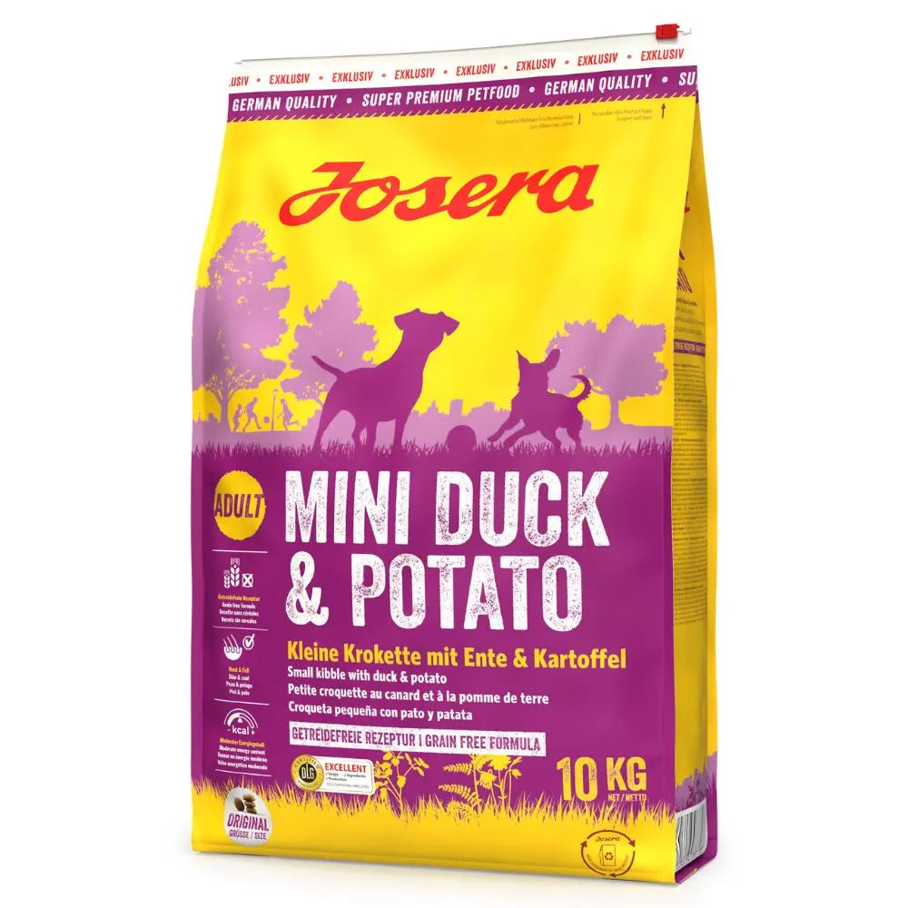 Josera SP Mini Duck&Potato Dry Dog Food, 10kg