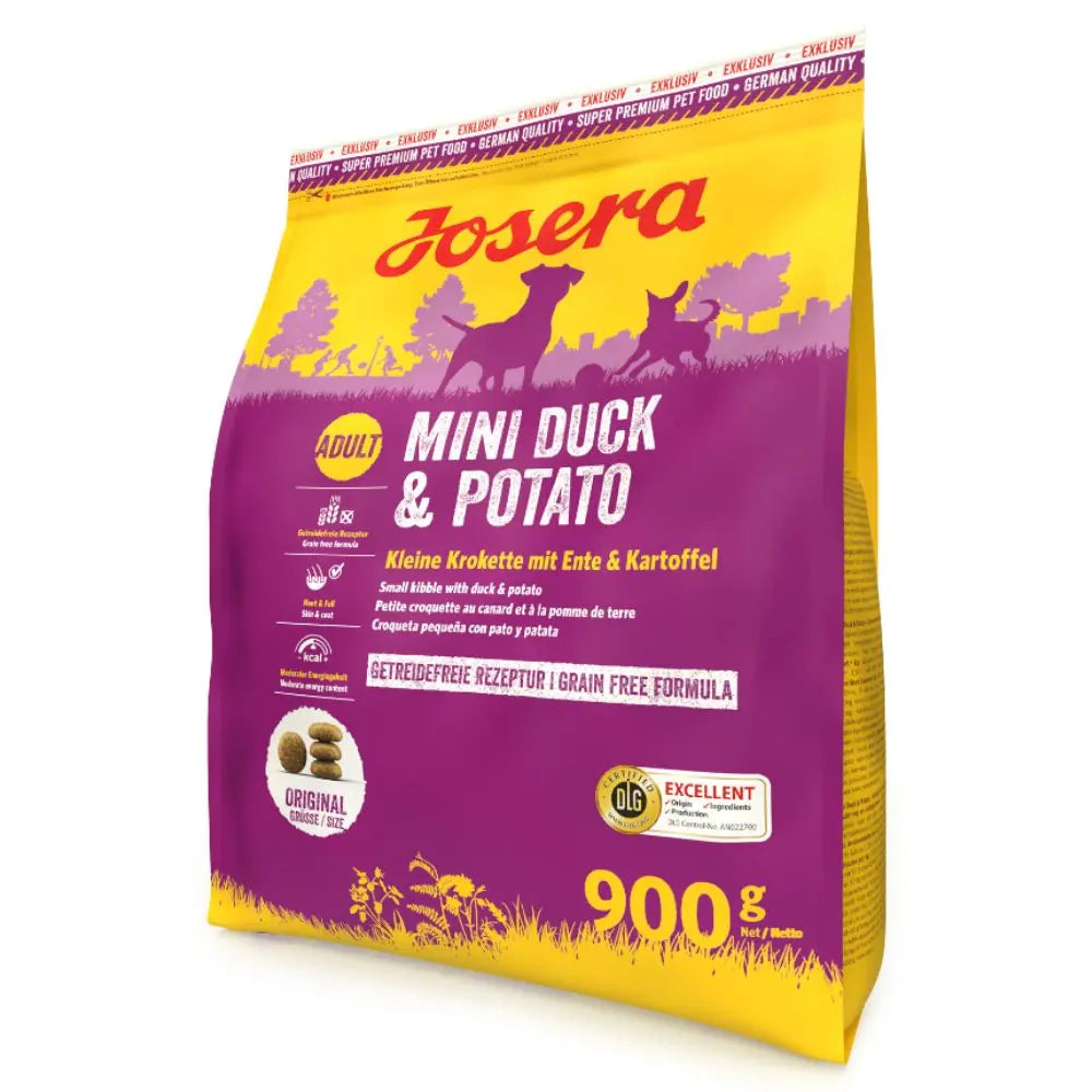 Josera SP Mini Duck&Potato Dry Dog Food, 900g