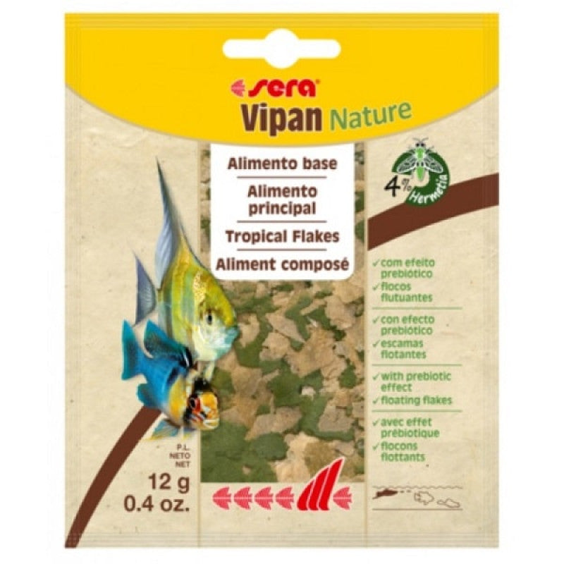 Sera Vipan Nature Flake Food for Fish 12g