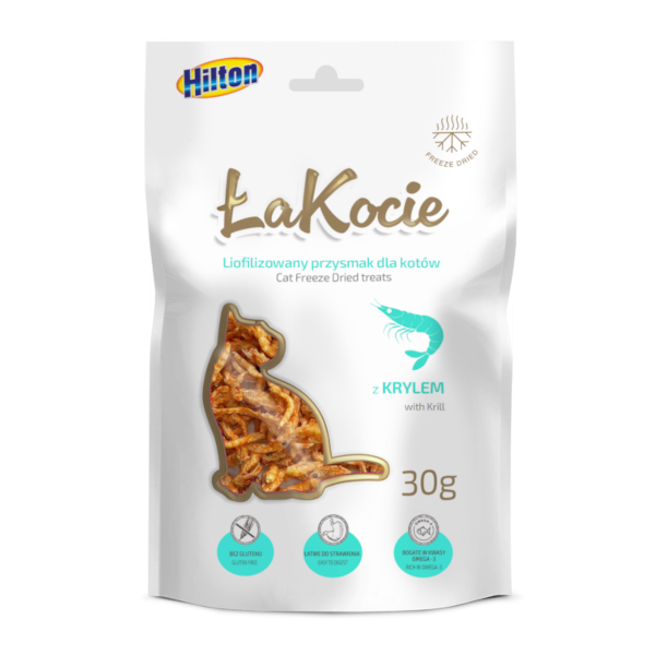 Hilton Cats Freeze Dried Treats With Krill, 30g
