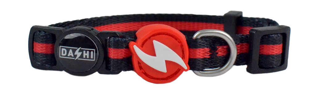 Dashi RED&BLACK Collar For Cats XS (20-32cm)