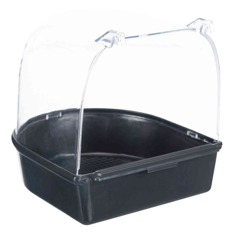 Aksesuārs putnu būriem : Trixie Bath House, semi/circle 15*13*13cm