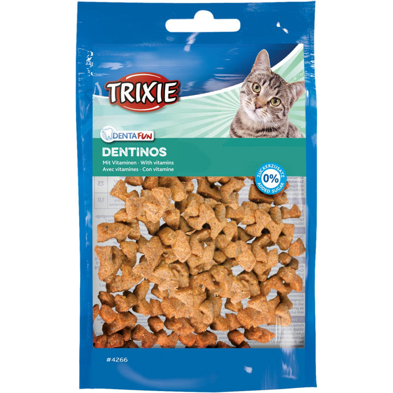 Trixie Denta Fun Dentinos Treats For Cats, 50g