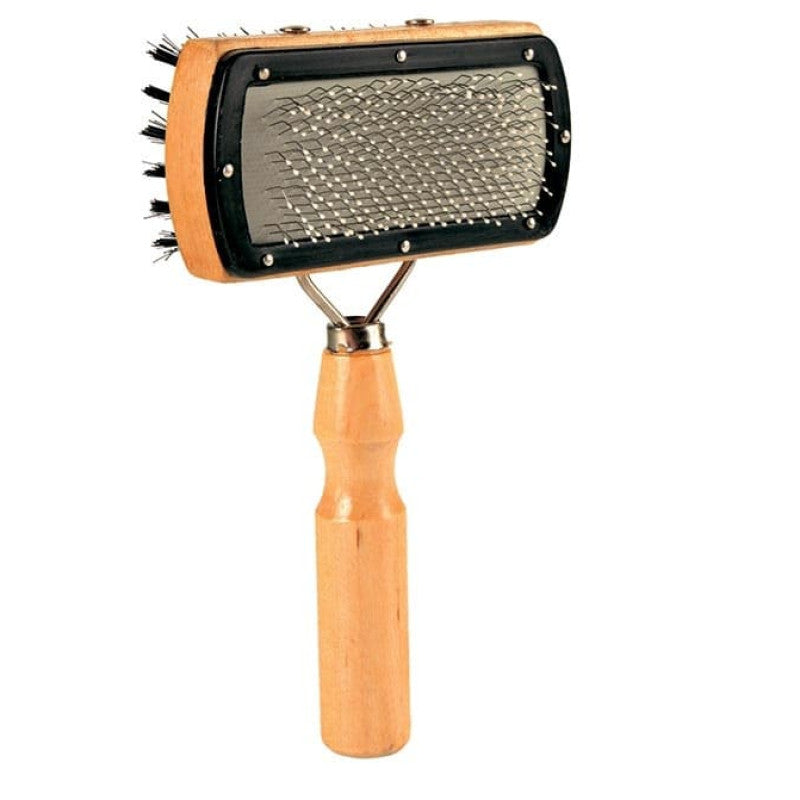 Trixie Cepillo Suave, doble cara 10*18cm