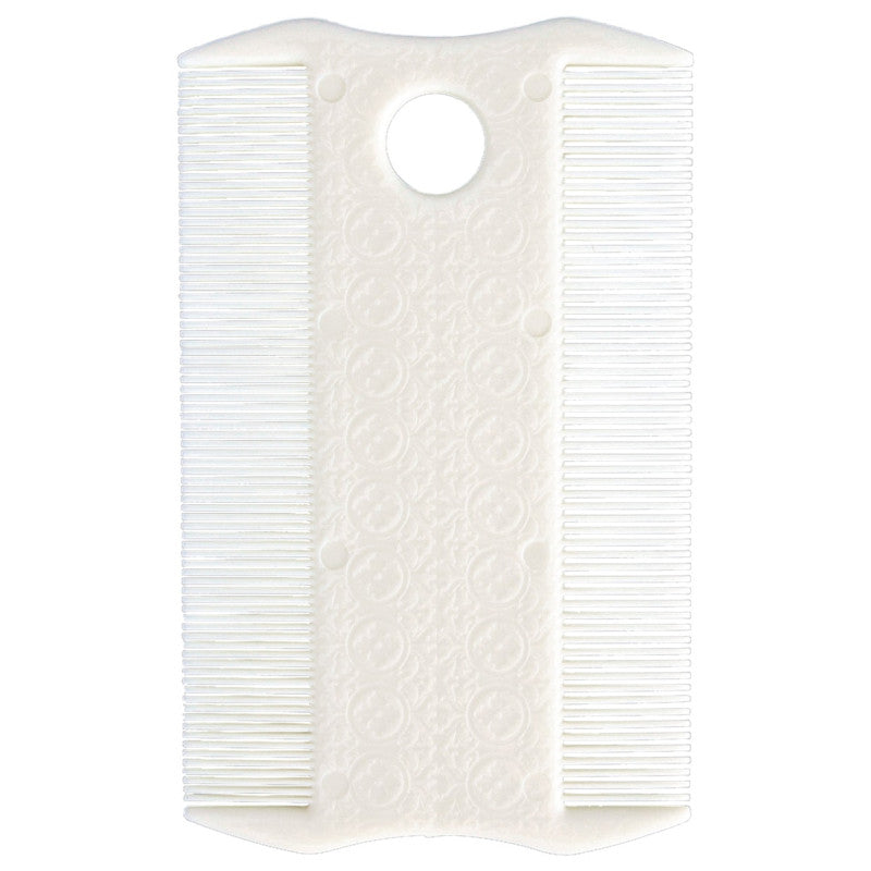 Trixie Peigne anti-puces et anti-poussière pour chiens et chats, double face, 9 cm