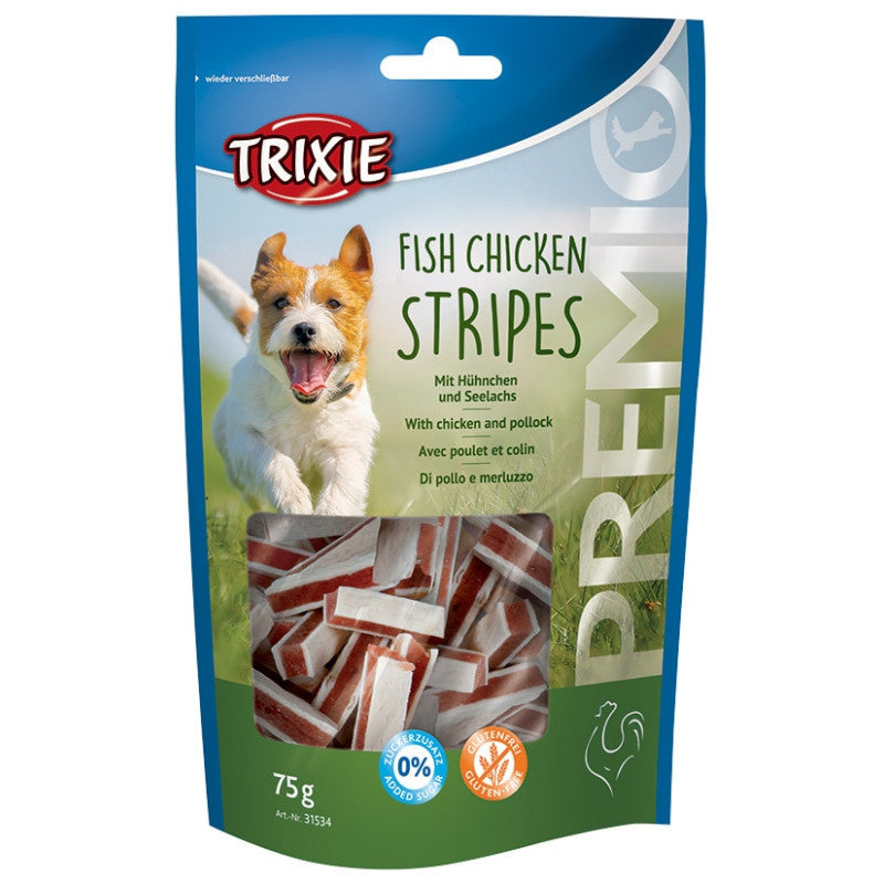 Gardums suņiem : Trixie Premio Chicken and Pollock Snack 75g
