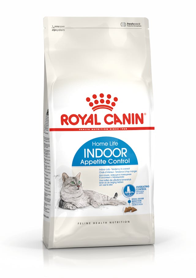 ROYAL CANIN®  Indoor Appetite Control Sausā barība iekštelpu kaķiem apetītes kontrolei, 2kg