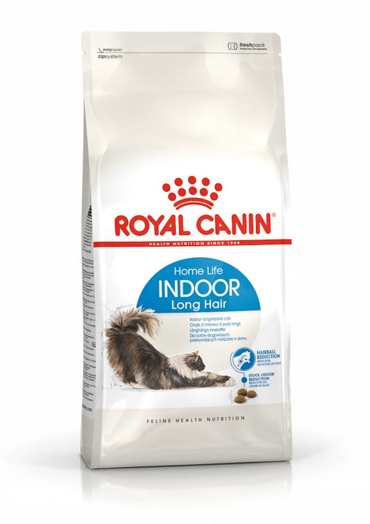 ROYAL CANIN® Indoor Long Hair Dry Cat Food, 2kg