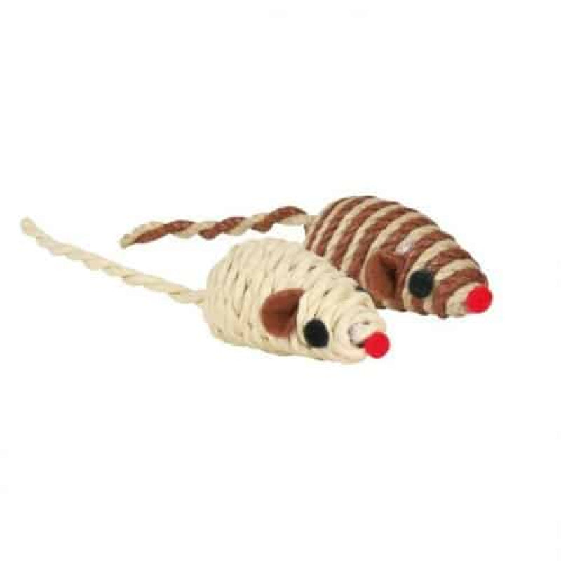 Trixie Assortiment Leksaksmöss, 5 cm. 132 st