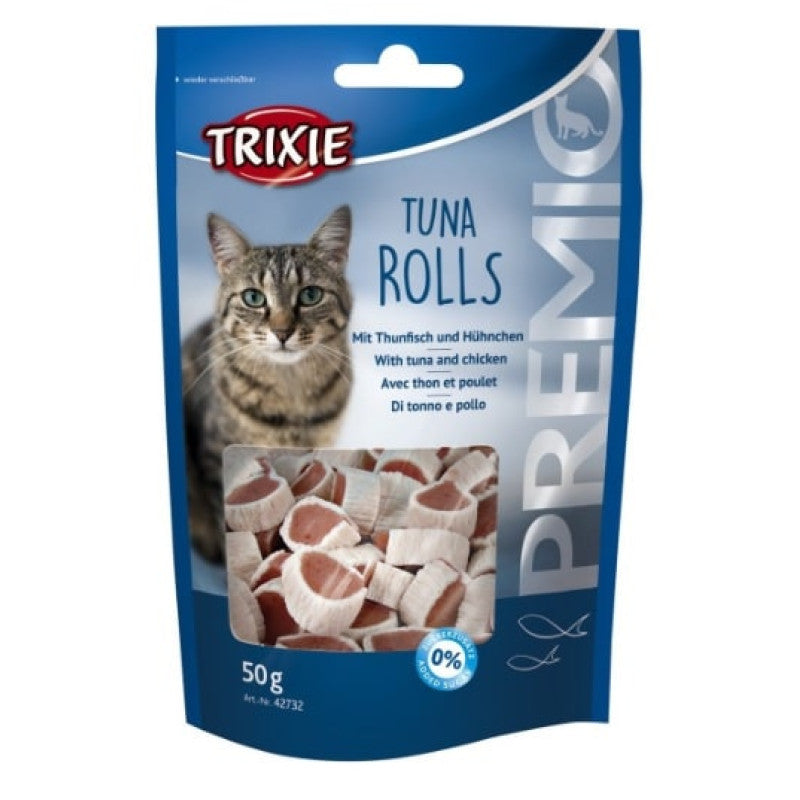 Trixie Premio Tuna Rolls Treats For Cat, 50 g