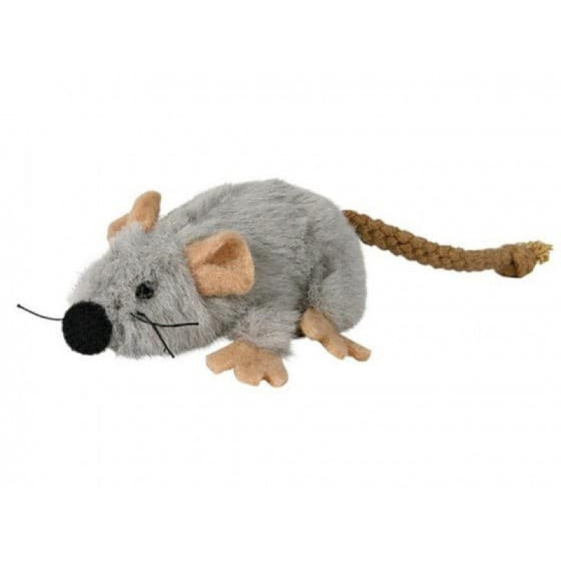 Trixie mus plysch, 7 cm