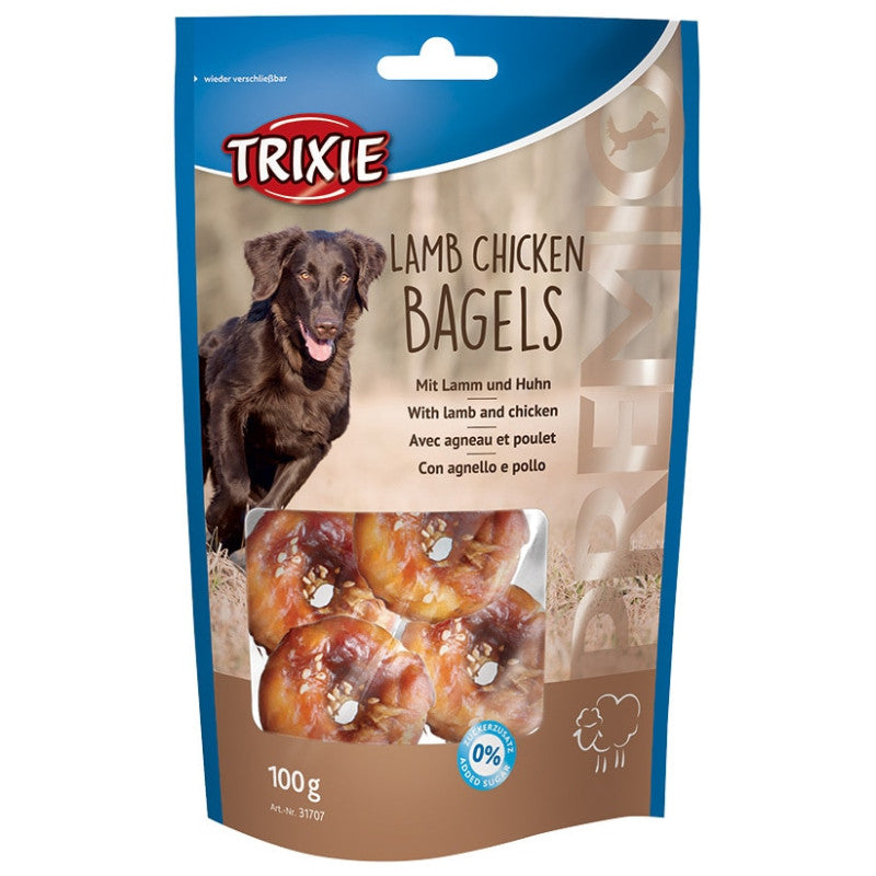 Trixie Premio Lamb Chicken Bagels, 100g