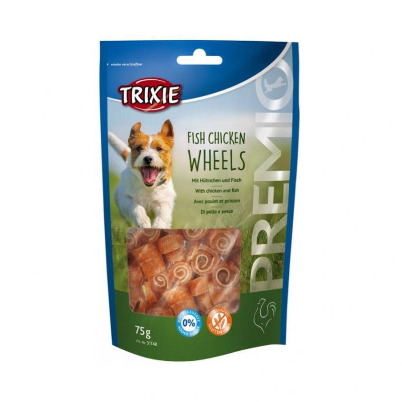 Trixie Premio Fish Chicken Wheels 75 g