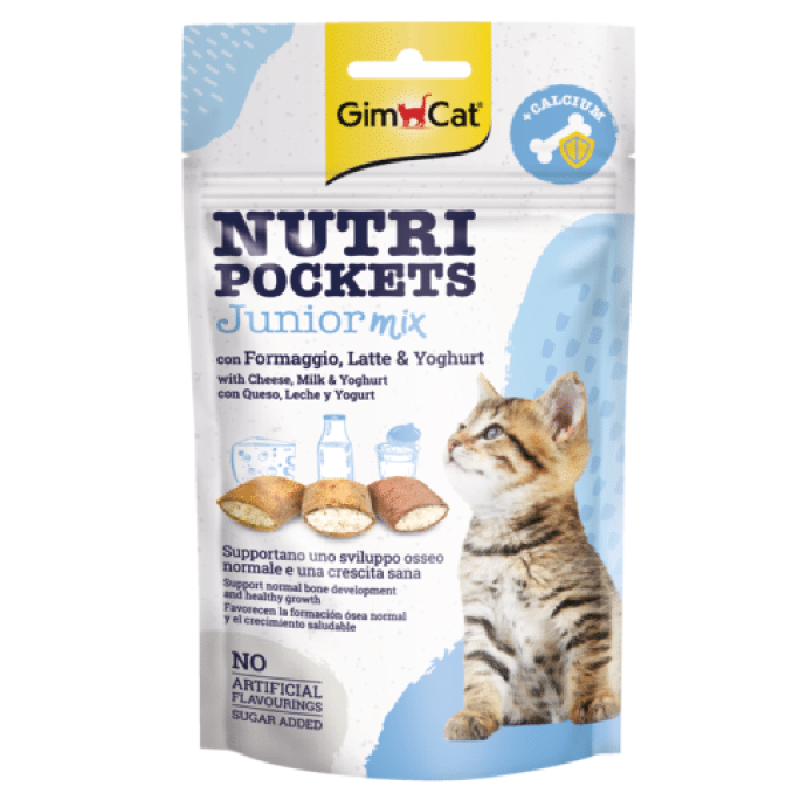 Gimborn Nutri Pockets JUNIOR MIX with Cheese and Milk and Yoghurt 60g