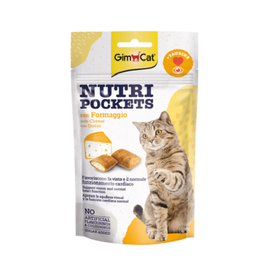 Gimborn Nutri Pockets with Cheese and Taurin, 60 g