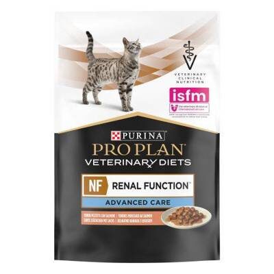 Purina PRO PLAN® Feline NF AC RENAL FUNCTION ADVANCED CARE Mitrā barība kaķiem nieru atbalstam, 85g