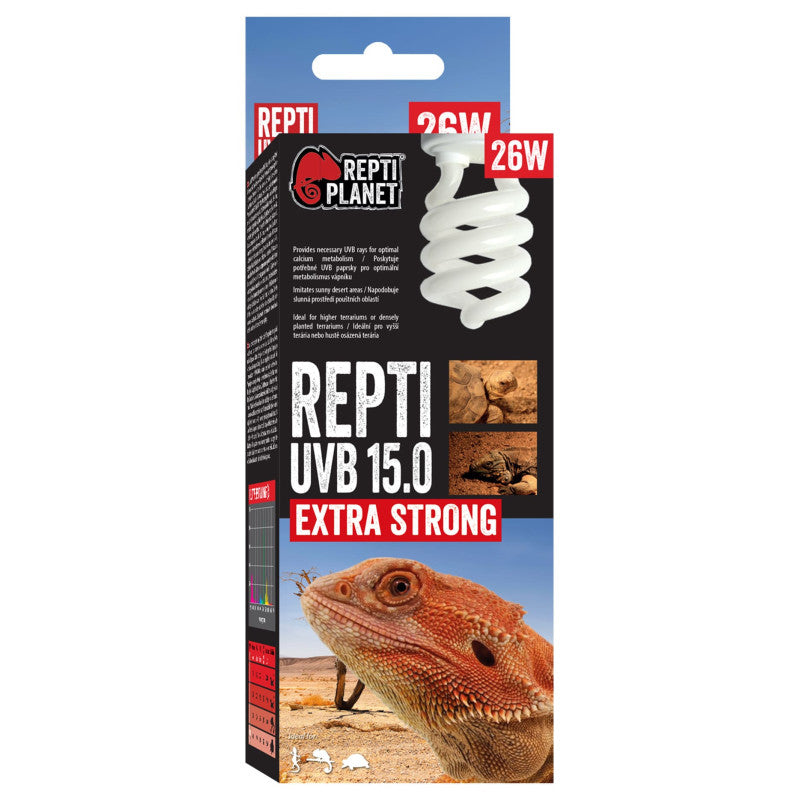 Repti Planet Repti Terrarium Lamp UVB 15.0, 26W