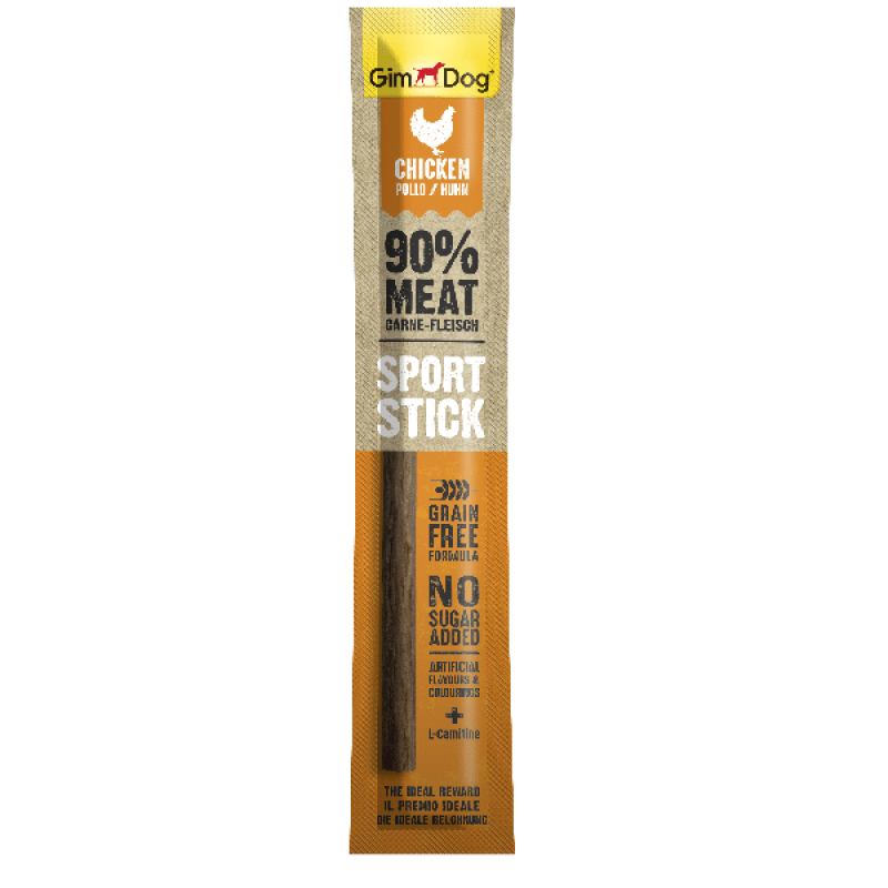 GimDog Sports Stick Chicken, Treats For Dogs, 12g