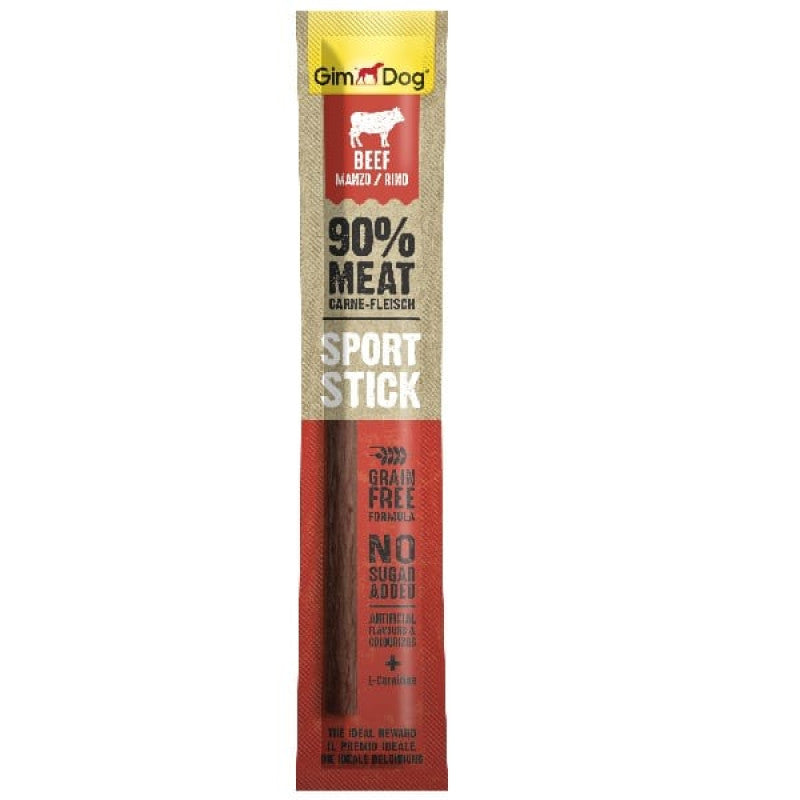 GimDog Sports Stick Carne de Res, 12 g