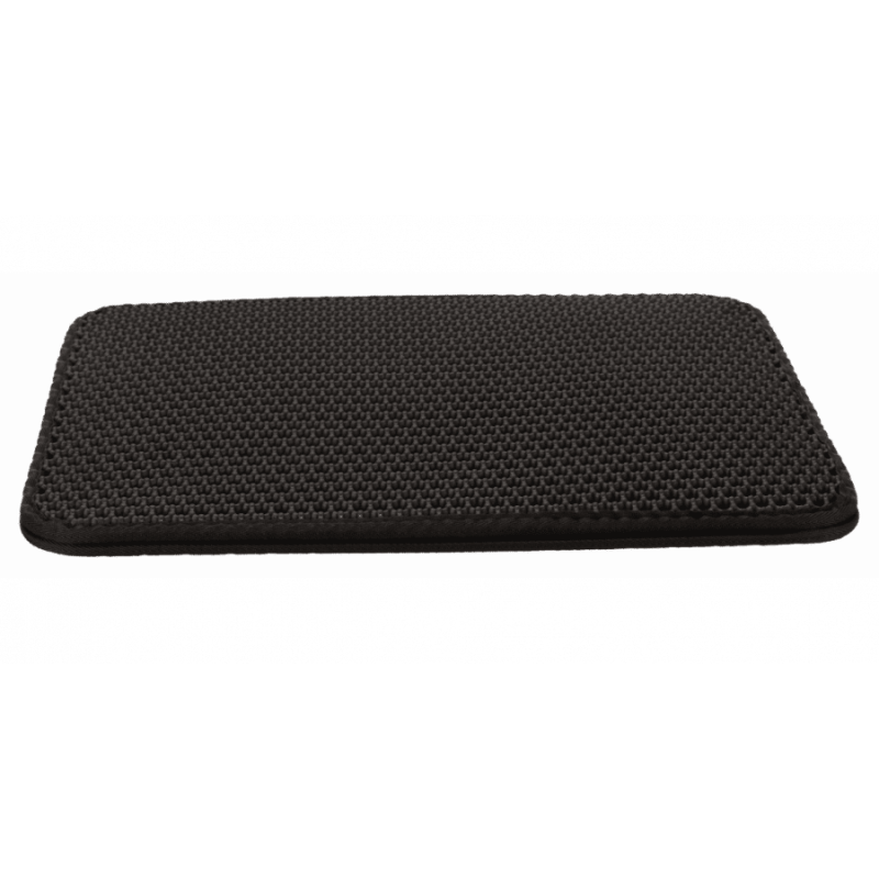 Kaķu tualetes paklājs : Trixie Cat litter tray sieve mat, EVA, 35 × 45 cm, black