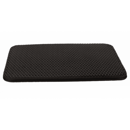 Kaķu tualetes paklājs : Trixie Cat Litter tray sieve mat, EVA, 40*55 cm, black