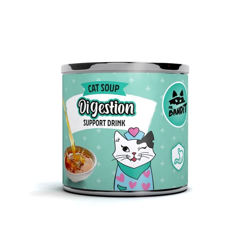 Mr. Bandit Cat Soup With Chicken, Digestion, 95 ml