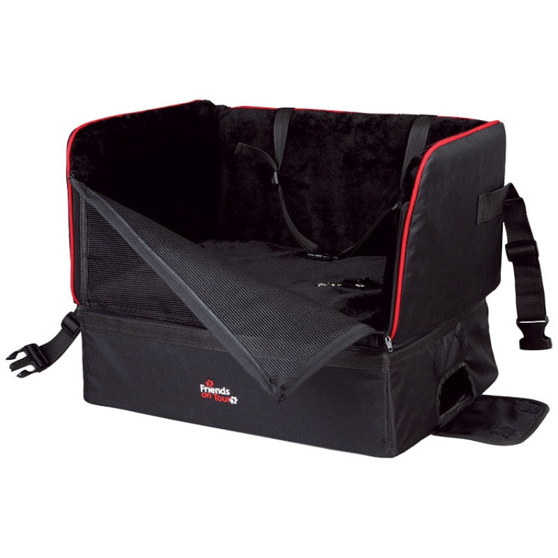 Trixie Silla de coche, 45 × 38 × 37 cm, negra