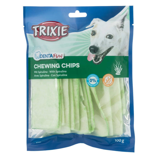 Trixie Chips Masticables con Alga Espirulina 100g