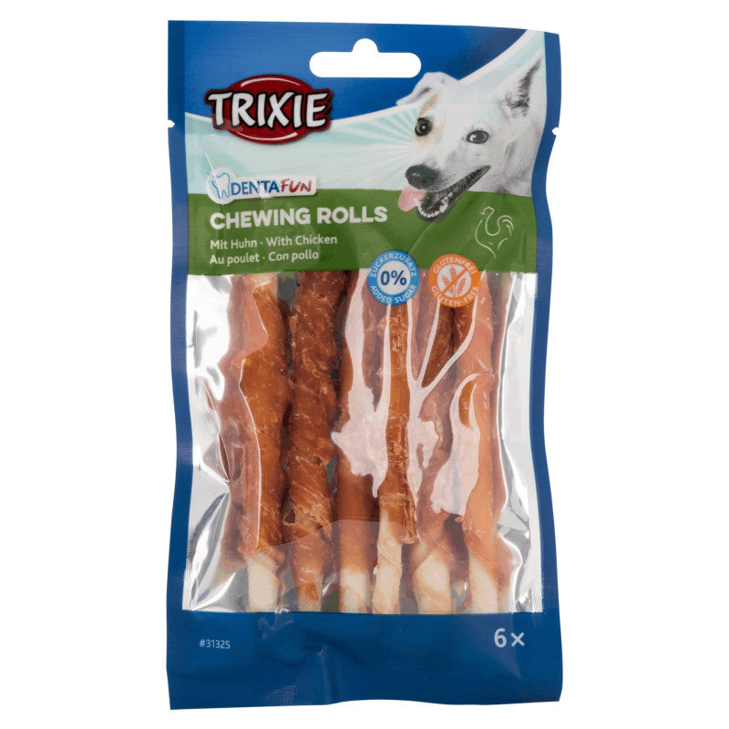 Trixie Rollitos Masticables con Pollo 12cm, 6*70g