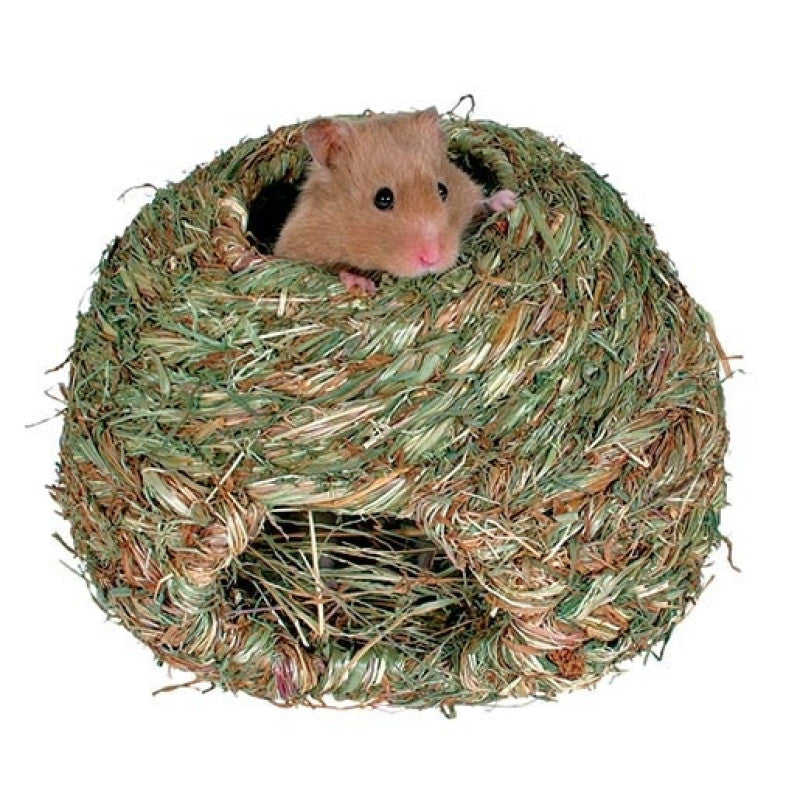 Trixie Grass Nest, Straw House For Rodents, 16 cm