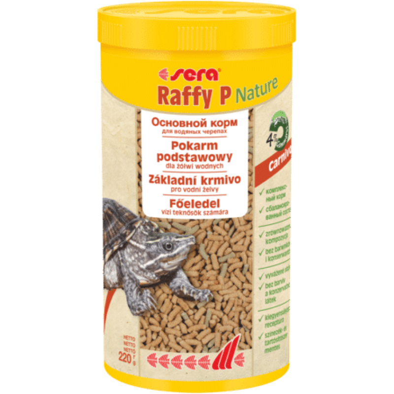 Sera Raffy P Food For Reptiles Healthy Growth 250 ml