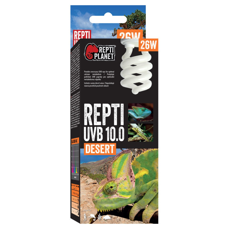 Repti Planet Bulb for Terrarium Lamp UVB 10.0 26W