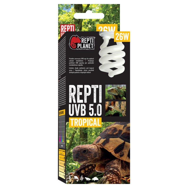 Repti Planet Bulb for Terrarium Lamp UVB 5.0 26W