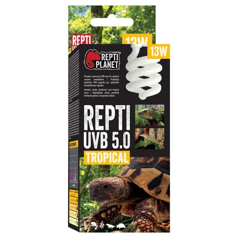 Repti Planet Bulb for Terrarium Lamp UVB 5.0 13W